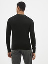 Celio Schwarzer Basic-Pullover Celio Sesweet
