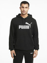 Puma Schwarzer Puma-Kapuzenpullover für Männer