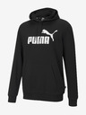 Puma Schwarzer Puma-Kapuzenpullover für Männer