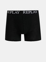 Replay Zweier-Set Boxershorts in Schwarz und Blau Replay