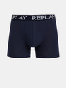Replay Set aus zwei Boxershorts in Dunkelblau und Grau von Replay