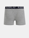 Replay Set aus zwei Boxershorts in Dunkelblau und Grau von Replay