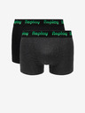 Replay Zweier-Set Boxershorts in Schwarz und Grau von Replay