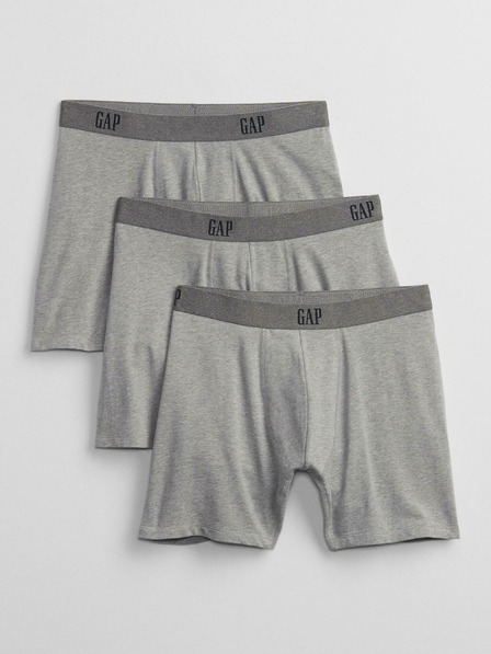 GAP Herren Boxershorts GAP Logo, 3 Stück
