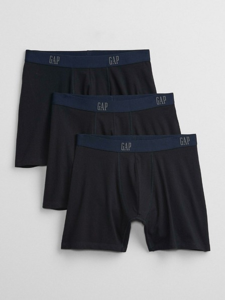 GAP Herren Boxershorts GAP Logo, 3 Stück
