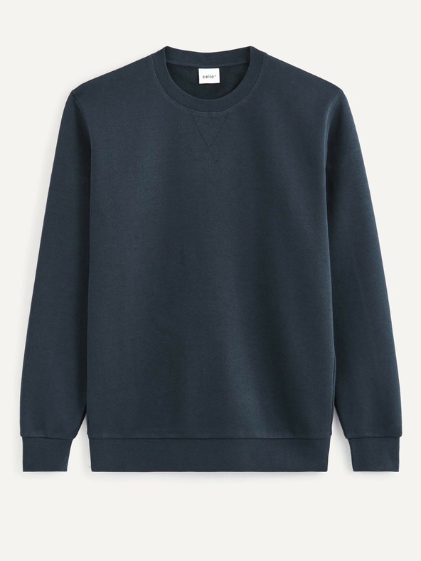 Celio Dunkelblaues Herren-Sweatshirt Celio