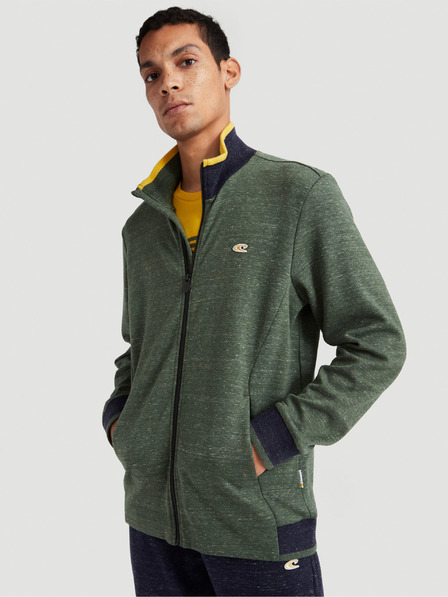 O'Neill Grünes Herren O'Neill 2-Knit Zip Sweatshirt