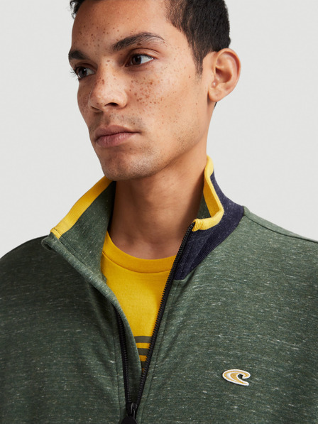 O'Neill Grünes Herren O'Neill 2-Knit Zip Sweatshirt