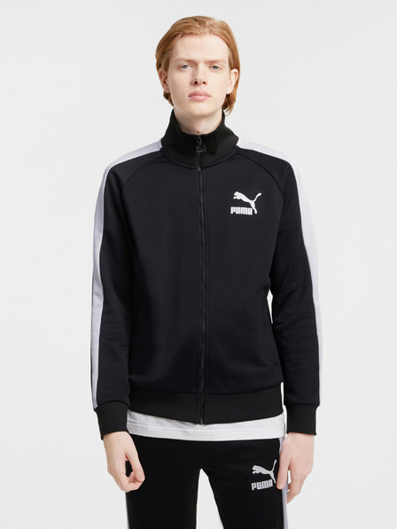 Puma Schwarzes Puma Sport-Sweatshirt für Männer