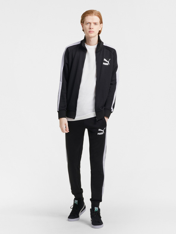 Puma Schwarzes Puma Sport-Sweatshirt für Männer