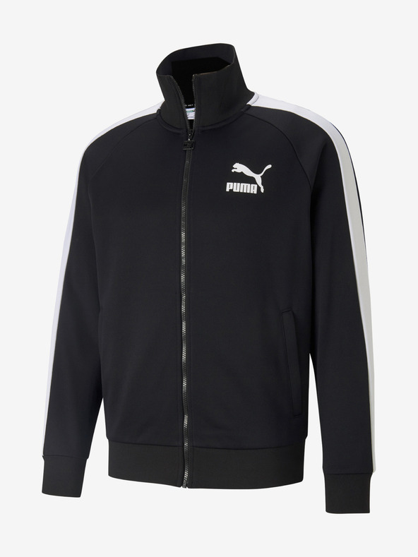 Puma Schwarzes Puma Sport-Sweatshirt für Männer