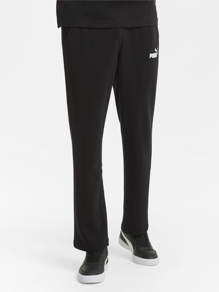 Puma Schwarze Puma ESS Logo Hose für Herren