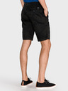 Replay Schwarze gemusterte Herren-Shorts Replay