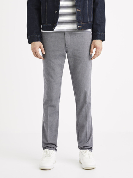 Celio Graue Chino-Hose Celio Rouan