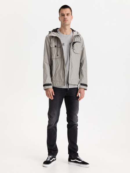 Replay Schwarze Straight Fit-Jeans für Männer Replay
