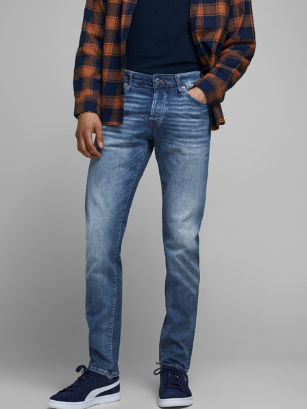 Jack & Jones Blaue Slim Fit-Jeans Jack & Jones Glenn
