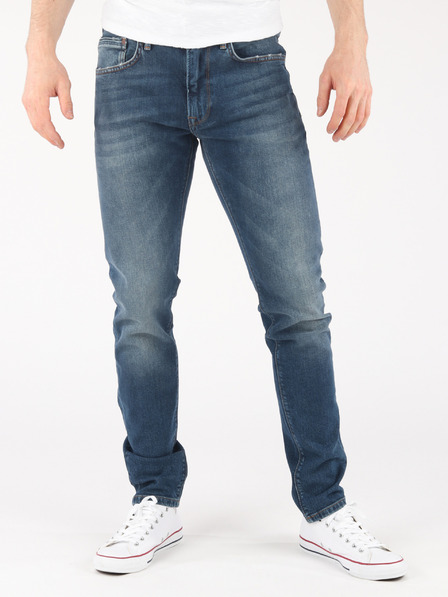 Pepe Jeans Dunkelblaue Herrenjeans in schmaler Passform Pepe Jeans Stanley