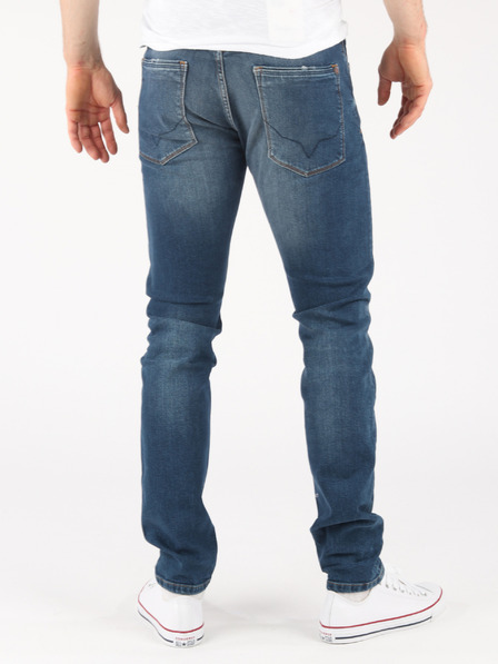 Pepe Jeans Dunkelblaue Herrenjeans in schmaler Passform Pepe Jeans Stanley