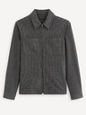 Celio Dunkelgraue Jacke Celio Vuandy
