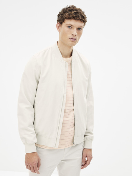 Celio Cremefarbene Jacke Celio Rulin