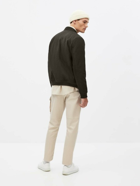 Celio Dunkelbraune Jacke Celio Sujoker