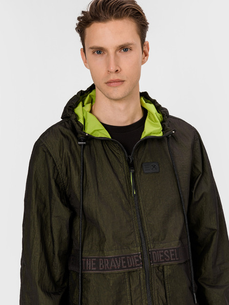 Diesel Dunkelgrüne Herrenjacke Diesel J-Hismi