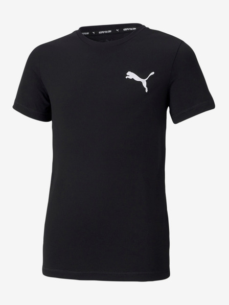 Puma Schwarzes Jungen-Sporthemd Puma Active