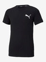 Puma Schwarzes Jungen-Sporthemd Puma Active