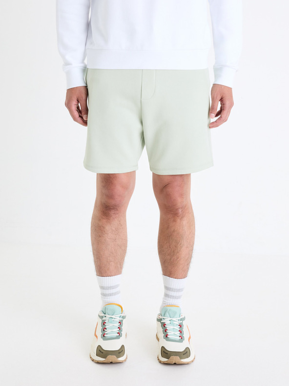 Celio Hellgrüne Herren-Sweatpants Celio Toshort