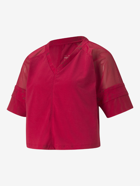Puma Dark Pink Damen-Crop-Top Puma