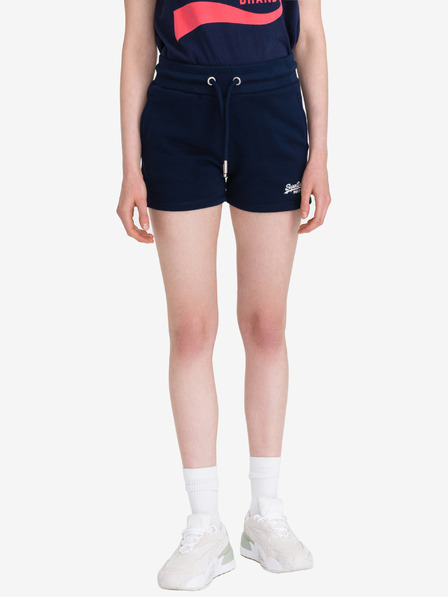 SuperDry Dunkelblaue Damen-Sweatpants Shorts SuperDry