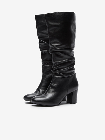 Dorothy Perkins Schwarze Lederstiefel von Dorothy Perkins
