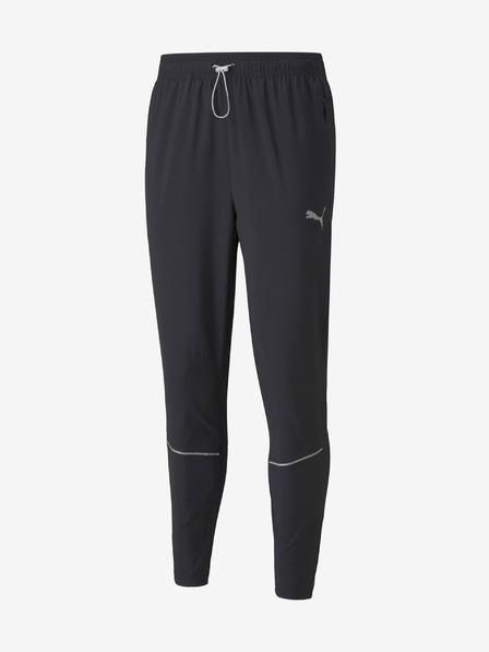 Puma Schwarze Puma Run Tapered Sweatpants für Herren