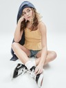 GAP Teen Top organic cotton cinched cami GAP