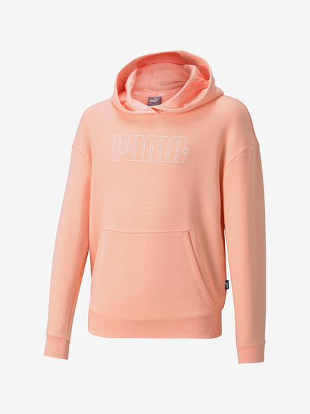 Puma Orangefarbenes Puma Rebel Kinder Sweatshirt