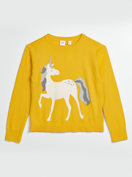 GAP Kinder-Strickpullover Einhorn GAP