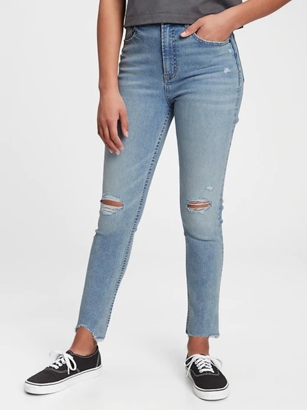 GAP Teen Jeans sky high rise skinny ankle GAP