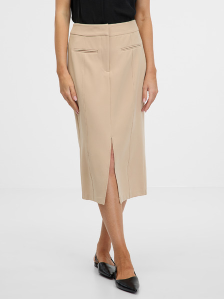 Orsay Hellbrauner Damen-Rock ORSAY