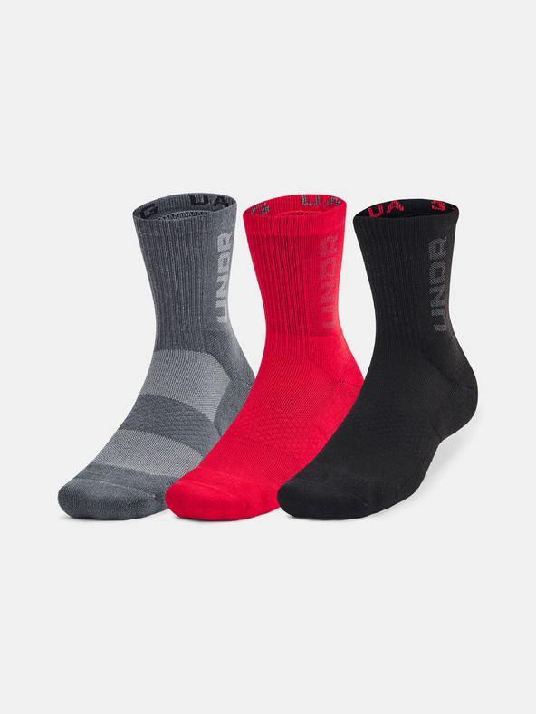 Under Armour Unisex-Socken Under Armour UA 3-Maker Mid-Crew (3 Paar)