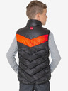 Sam 73 Orange-schwarze Steppweste für Jungen SAM 73 Albert