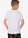 Sam 73 Weißes bedrucktes T-Shirt für Jungen SAM 73