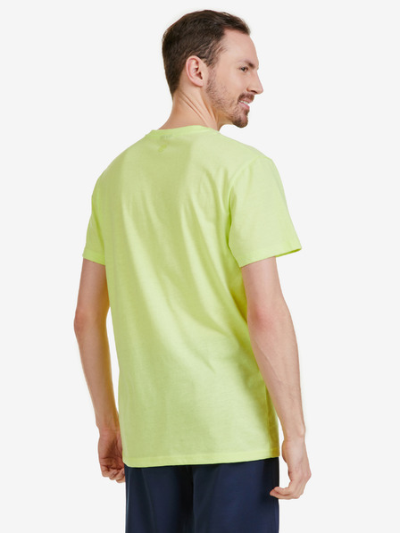Sam 73 Neongelbes Herren-T-Shirt SAM 73 Leonard