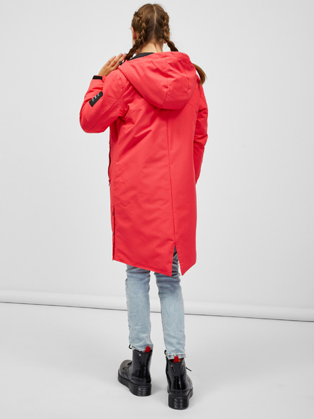 Sam 73 Rosa Mädchen-Parka mit Kapuze SAM 73 Xolis