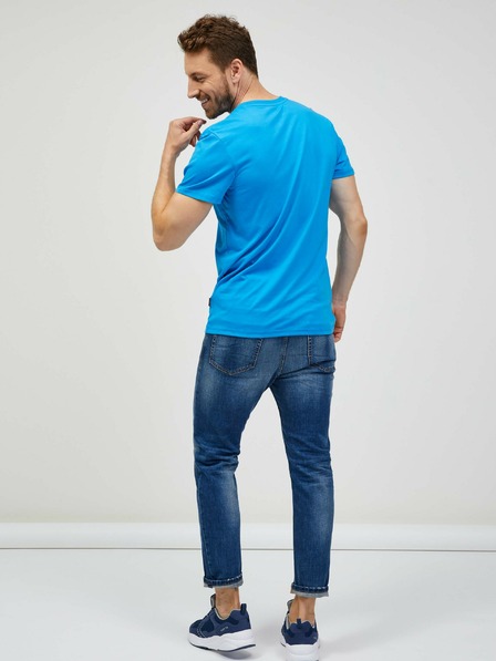 Sam 73 Blaues Herren-T-Shirt SAM 73 Fenri