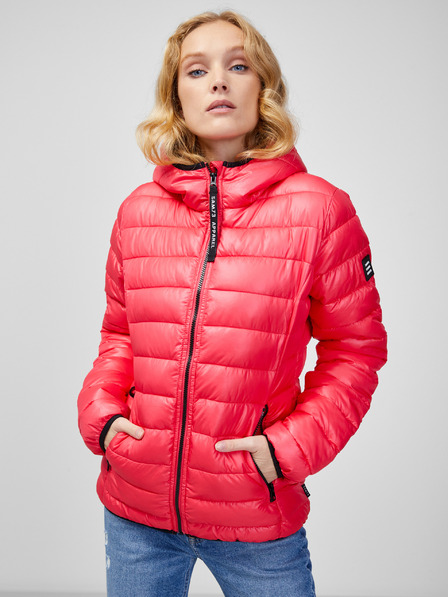 Sam 73 Korallefarbene Damen-Steppjacke SAM 73 Futsa