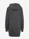 Sam 73 Grau gestromter Damen-Kapuzenpullover mit Reißverschluss SAM 73 Drusilia