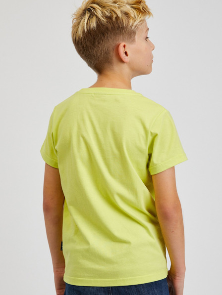 Sam 73 Gelbes Baumwoll-T-Shirt für Jungen SAM73 Pyrop