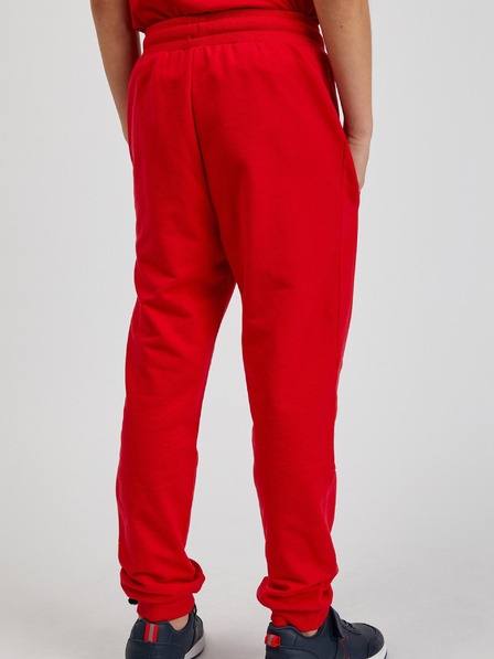 Sam 73 Rote Unisex-Kinder-Sweatpants SAM73 Kanz