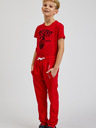 Sam 73 Rote Unisex-Kinder-Sweatpants SAM73 Kanz