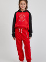 Sam 73 Rote Unisex-Kinder-Sweatpants SAM73 Kanz